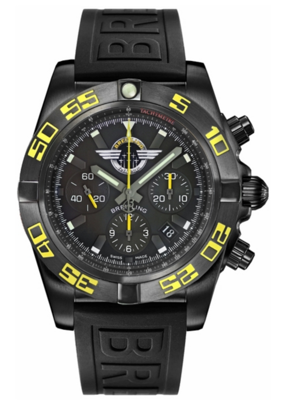 Breitling Chronomat 44 Chronograph Automatic Black 44mm - The Luxury Well