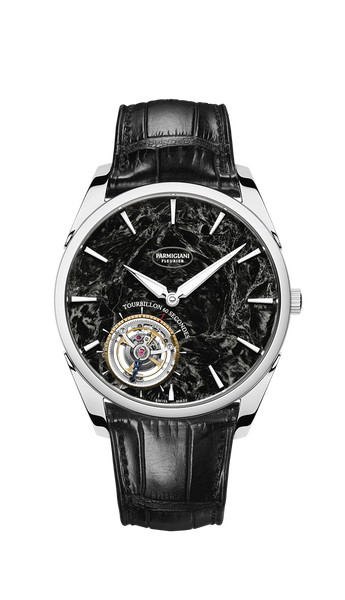 Parmigiani Fleurier Tonda 1950 Tourbillon 40.2mm black dial - The Luxury Well