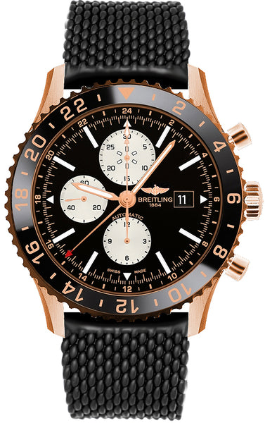 Breitling best sale chronoliner black