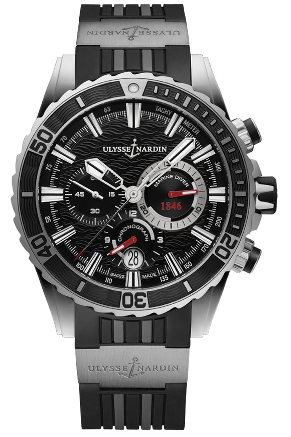 Ulysse Nardin Marine Diver Chronograph Manufacture Stainless Steel - The Luxury Well