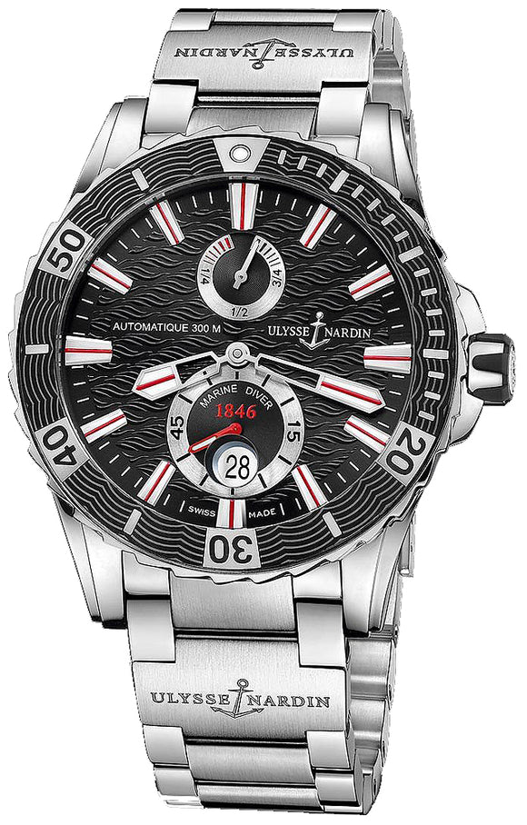 Ulysse Nardin Maxi Marine Diver Stainless Steel - The Luxury Well