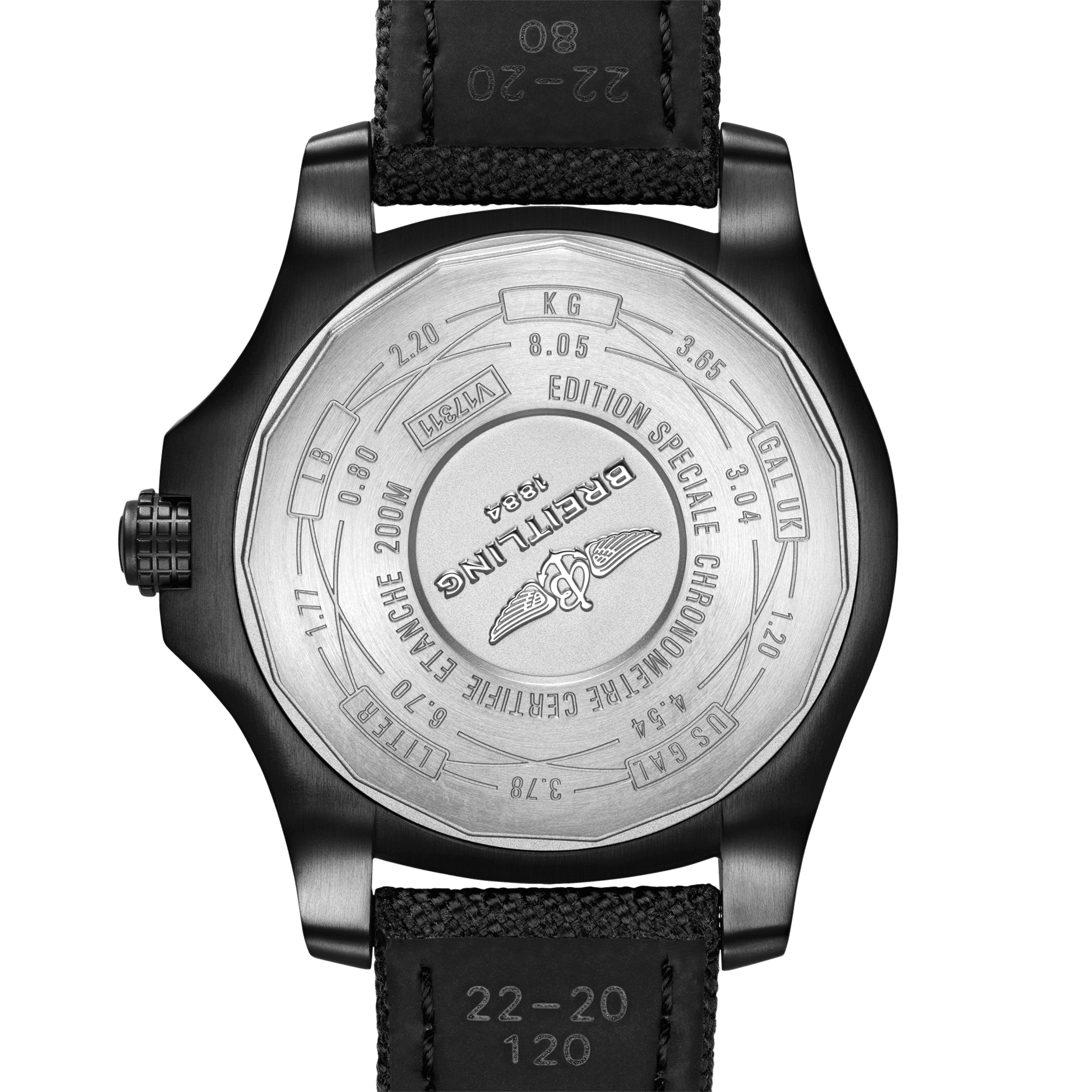 Breitling hot sale black titanium