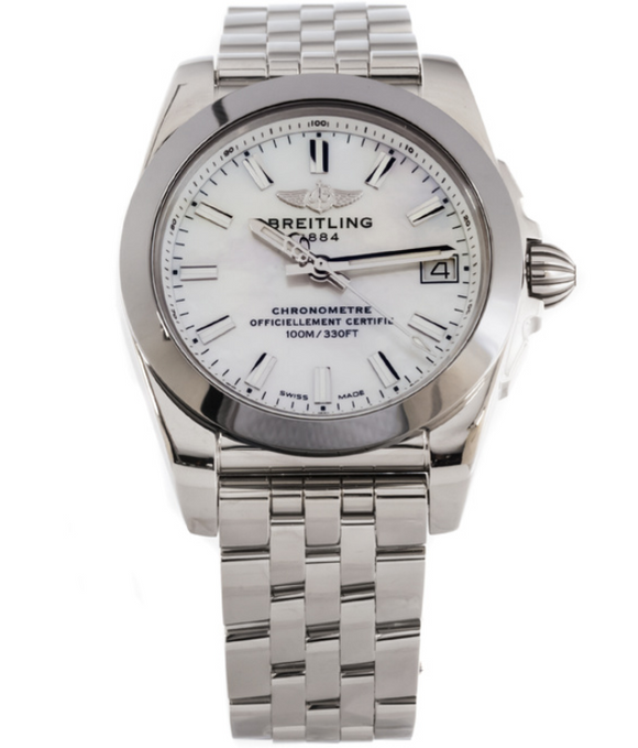 Breitling Galactic 36 Stainless Steel Mother-of-Pearl 36mm