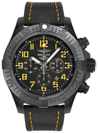 Breitling Avenger Hurricane Black 50mm Dial Automatic - The Luxury Well
