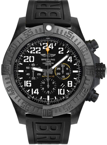 Breitling Avenger Hurricane Black 50mm Dial - The Luxury Well