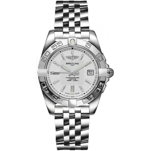 Breitling Galactic 32 Silver Dial
