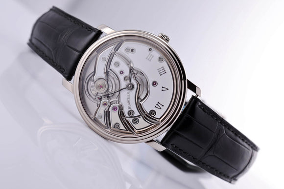 Blancpain Villeret Mouvement Inversé White Gold white dial - The Luxury Well