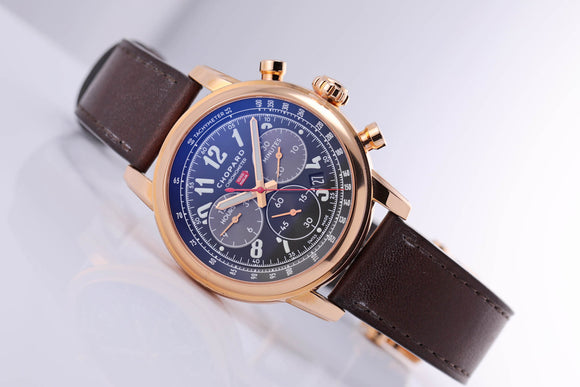 Chopard Mille Miglia Automatic Chronograph rose gold black dial - The Luxury Well