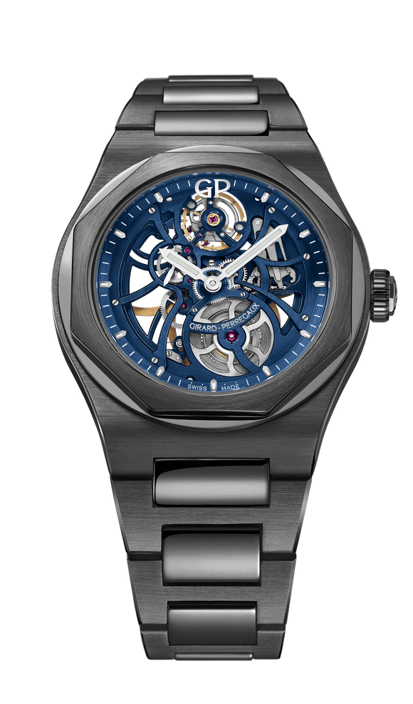 Girard Perregaux Laureato Skeleton Earth to Sky Edition 42mm skeleton dial - The Luxury Well
