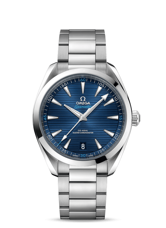 Omega Seamaster Aqua Terra Blue - The Luxury Well