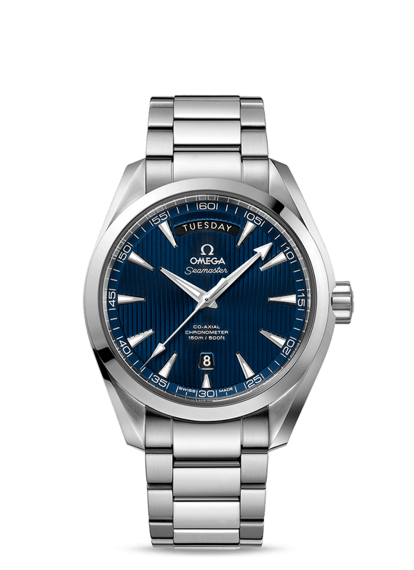 Omega Seamaster Aqua Terra 150M Co‑Axial Day-Date 41.5 mm - The Luxury Well