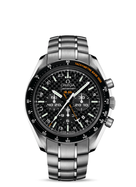 Omega Speedmaster HB-SIA CO-AXIAL GMT CHRONOGRAPH NUMBERED EDITION - The Luxury Well