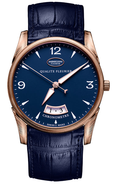 Parmigiani Tonda 39 QF 39mm blue dial - The Luxury Well