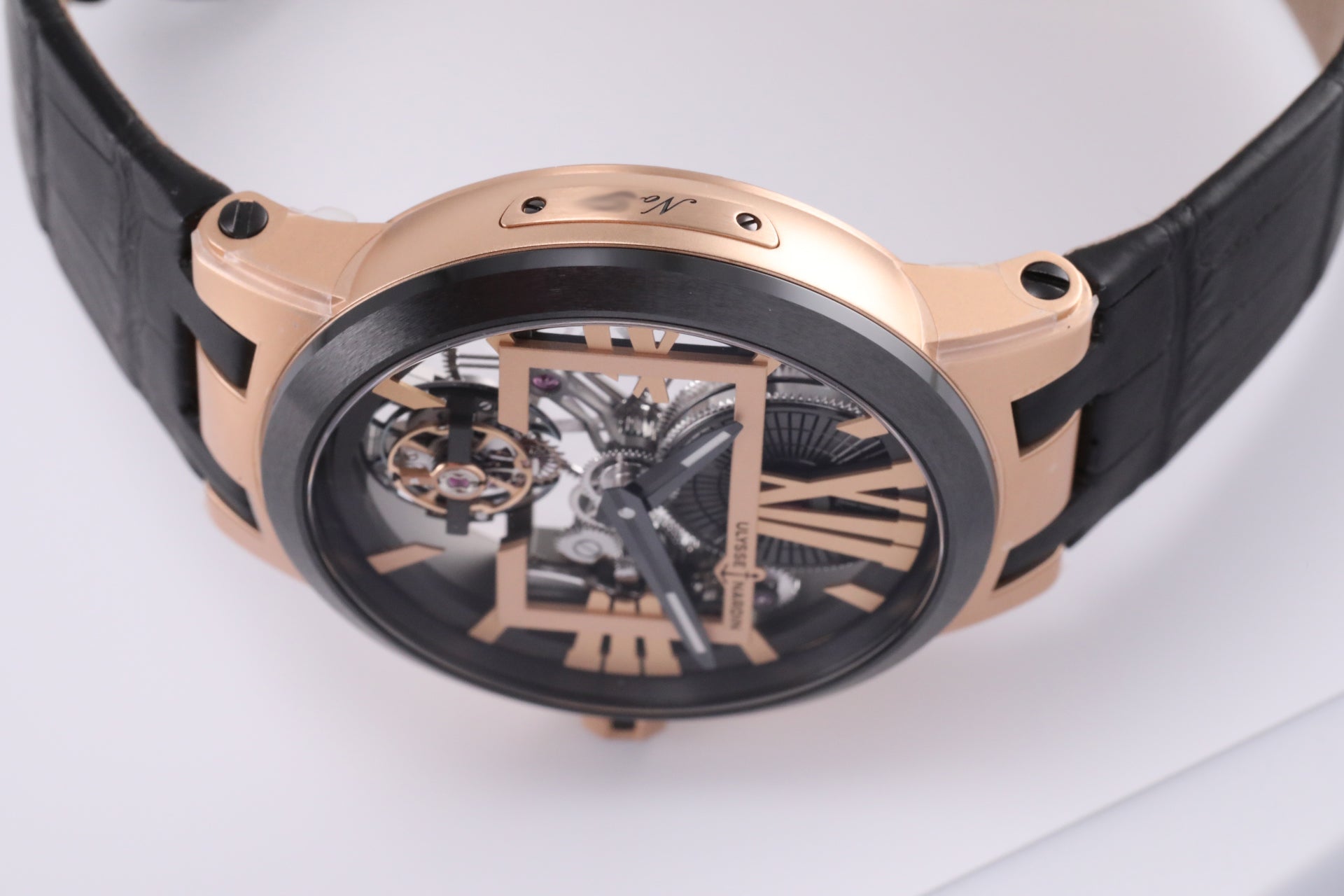 Ulysse Nardin Executive Skeleton Tourbillon 45mm skeleton Ref