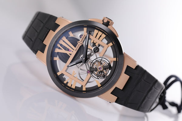 Ulysse Nardin Executive Skeleton Tourbillon 45mm skeleton dial - The Luxury Well