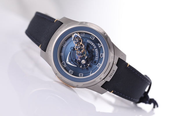 Ulysse Nardin Freak Out 45mm blue dial Ref. 2053-132/03 - The Luxury Well